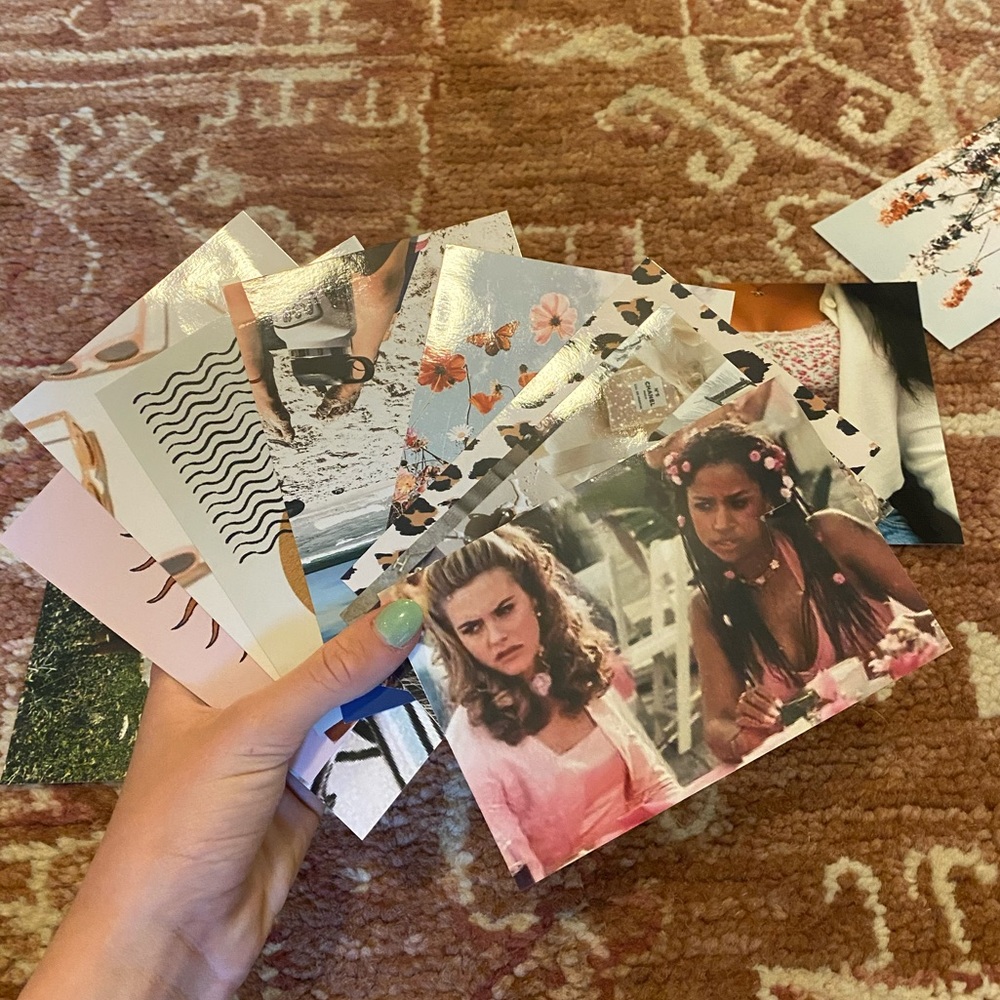 vsco/boho wall collage